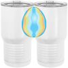 20 oz. Tall Stainless Steel Vacuum Insulated Tumbler White Thumbnail