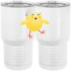 20 oz. Tall Stainless Steel Vacuum Insulated Tumbler White Thumbnail