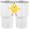 20 oz. Tall Stainless Steel Vacuum Insulated Tumbler White Thumbnail