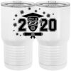 20 oz. Tall Stainless Steel Vacuum Insulated Tumbler White Thumbnail