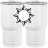 20 oz. Tall Stainless Steel Vacuum Insulated Tumbler White Thumbnail