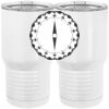 20 oz. Tall Stainless Steel Vacuum Insulated Tumbler White Thumbnail
