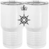 20 oz. Tall Stainless Steel Vacuum Insulated Tumbler White Thumbnail