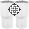 20 oz. Tall Stainless Steel Vacuum Insulated Tumbler White Thumbnail