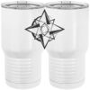 20 oz. Tall Stainless Steel Vacuum Insulated Tumbler White Thumbnail