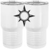 20 oz. Tall Stainless Steel Vacuum Insulated Tumbler White Thumbnail