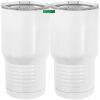 20 oz. Tall Stainless Steel Vacuum Insulated Tumbler White Thumbnail