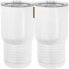 20 oz. Tall Stainless Steel Vacuum Insulated Tumbler White Thumbnail