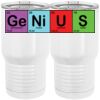 20 oz. Tall Stainless Steel Vacuum Insulated Tumbler White Thumbnail