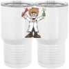 20 oz. Tall Stainless Steel Vacuum Insulated Tumbler White Thumbnail