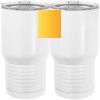 20 oz. Tall Stainless Steel Vacuum Insulated Tumbler White Thumbnail