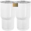 20 oz. Tall Stainless Steel Vacuum Insulated Tumbler White Thumbnail