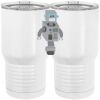 20 oz. Tall Stainless Steel Vacuum Insulated Tumbler White Thumbnail