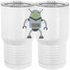 20 oz. Tall Stainless Steel Vacuum Insulated Tumbler White Thumbnail
