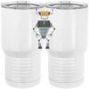 20 oz. Tall Stainless Steel Vacuum Insulated Tumbler White Thumbnail