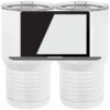 20 oz. Tall Stainless Steel Vacuum Insulated Tumbler White Thumbnail