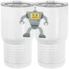 20 oz. Tall Stainless Steel Vacuum Insulated Tumbler White Thumbnail