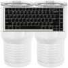 20 oz. Tall Stainless Steel Vacuum Insulated Tumbler White Thumbnail