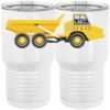 20 oz. Tall Stainless Steel Vacuum Insulated Tumbler White Thumbnail