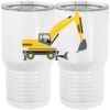 20 oz. Tall Stainless Steel Vacuum Insulated Tumbler White Thumbnail