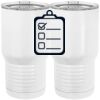 20 oz. Tall Stainless Steel Vacuum Insulated Tumbler White Thumbnail