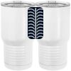 20 oz. Tall Stainless Steel Vacuum Insulated Tumbler White Thumbnail