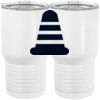 20 oz. Tall Stainless Steel Vacuum Insulated Tumbler White Thumbnail