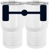 20 oz. Tall Stainless Steel Vacuum Insulated Tumbler White Thumbnail