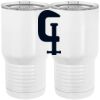20 oz. Tall Stainless Steel Vacuum Insulated Tumbler White Thumbnail