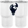 20 oz. Tall Stainless Steel Vacuum Insulated Tumbler White Thumbnail