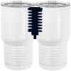20 oz. Tall Stainless Steel Vacuum Insulated Tumbler White Thumbnail