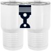 20 oz. Tall Stainless Steel Vacuum Insulated Tumbler White Thumbnail