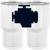 20 oz. Tall Stainless Steel Vacuum Insulated Tumbler White Thumbnail