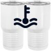 20 oz. Tall Stainless Steel Vacuum Insulated Tumbler White Thumbnail
