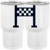 20 oz. Tall Stainless Steel Vacuum Insulated Tumbler White Thumbnail