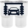 20 oz. Tall Stainless Steel Vacuum Insulated Tumbler White Thumbnail