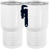 20 oz. Tall Stainless Steel Vacuum Insulated Tumbler White Thumbnail