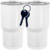 20 oz. Tall Stainless Steel Vacuum Insulated Tumbler White Thumbnail