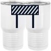20 oz. Tall Stainless Steel Vacuum Insulated Tumbler White Thumbnail