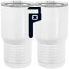 20 oz. Tall Stainless Steel Vacuum Insulated Tumbler White Thumbnail