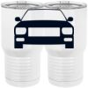 20 oz. Tall Stainless Steel Vacuum Insulated Tumbler White Thumbnail