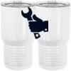 20 oz. Tall Stainless Steel Vacuum Insulated Tumbler White Thumbnail