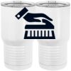 20 oz. Tall Stainless Steel Vacuum Insulated Tumbler White Thumbnail
