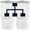 20 oz. Tall Stainless Steel Vacuum Insulated Tumbler White Thumbnail