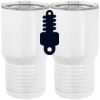 20 oz. Tall Stainless Steel Vacuum Insulated Tumbler White Thumbnail