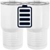20 oz. Tall Stainless Steel Vacuum Insulated Tumbler White Thumbnail