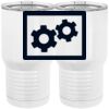 20 oz. Tall Stainless Steel Vacuum Insulated Tumbler White Thumbnail