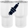 20 oz. Tall Stainless Steel Vacuum Insulated Tumbler White Thumbnail