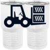 20 oz. Tall Stainless Steel Vacuum Insulated Tumbler White Thumbnail
