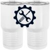 20 oz. Tall Stainless Steel Vacuum Insulated Tumbler White Thumbnail